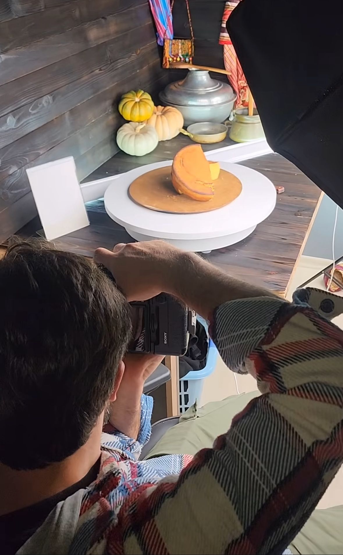 Mini 360 döner platform - fotoğraf stüdyosu