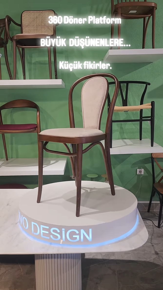 Sandalye döner platformu 8